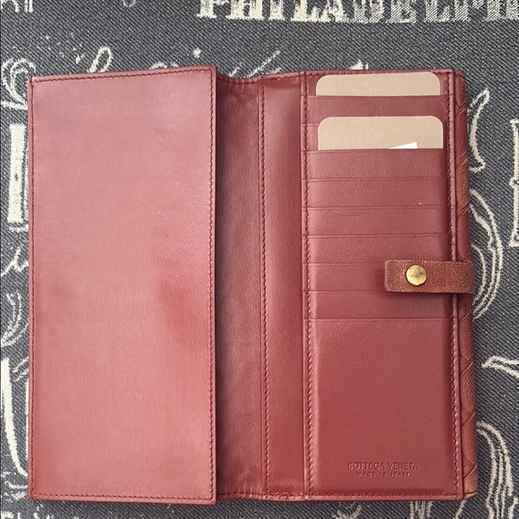 Full Inclusion Bottega Veneta Brown Continental Wallet - Picture 6 of 9